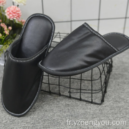 Home Slipper Confort intérieur TPR Santon en cuir SOLE